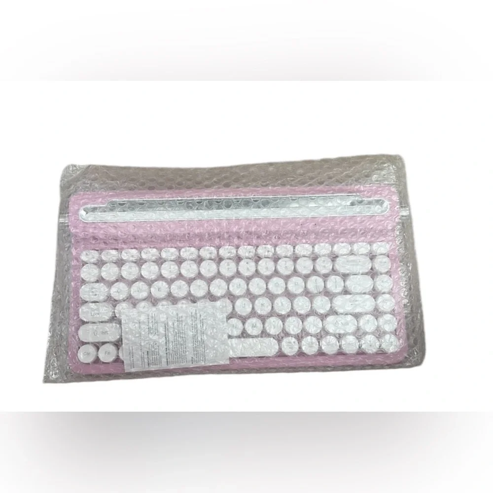 PrimeConnect Bluetooth Pink Typewriter Keyboard NEW
